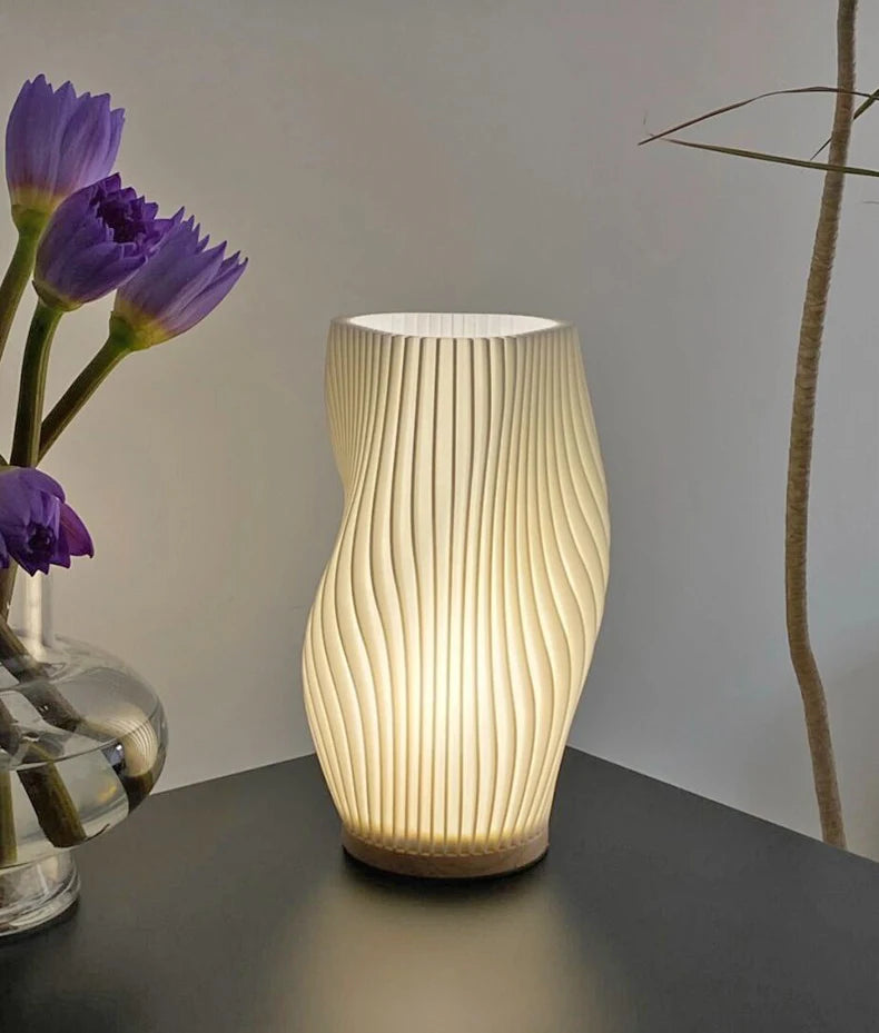 French cream style lamp