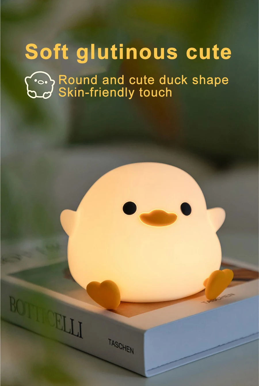 Cute Duck Silicone Lamp