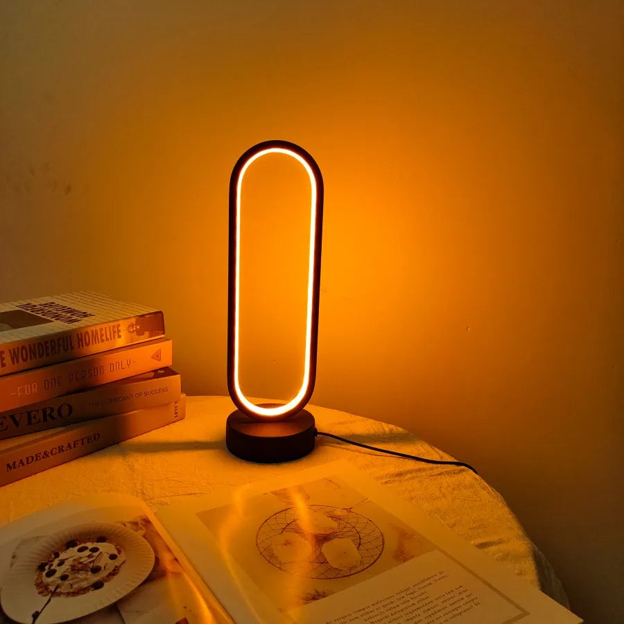 Bedroom Ring Lamp