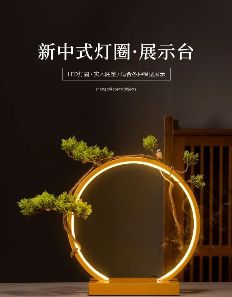 Warm Light Led Ring Lamp