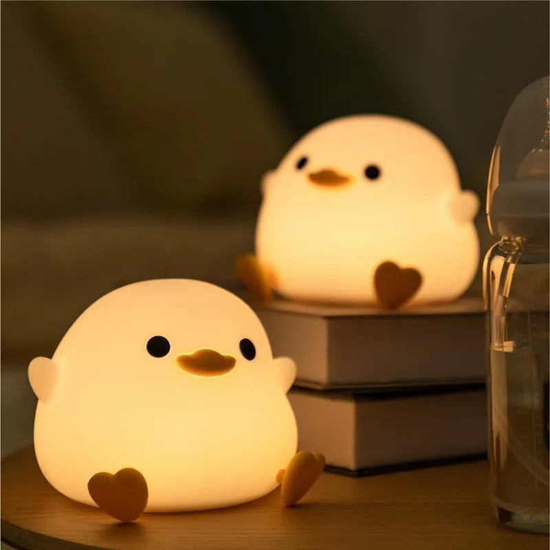 Cute Duck Silicone Lamp