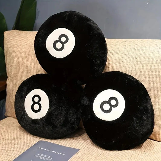 Black 8 Pillow