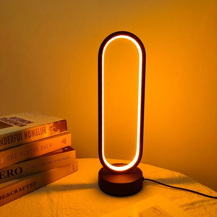 Bedroom Ring Lamp