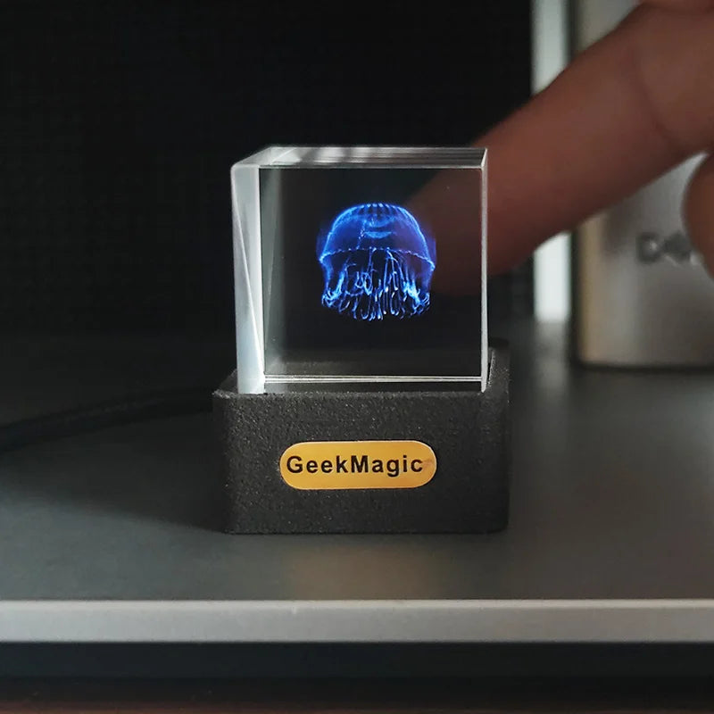 Crystal Cube Display