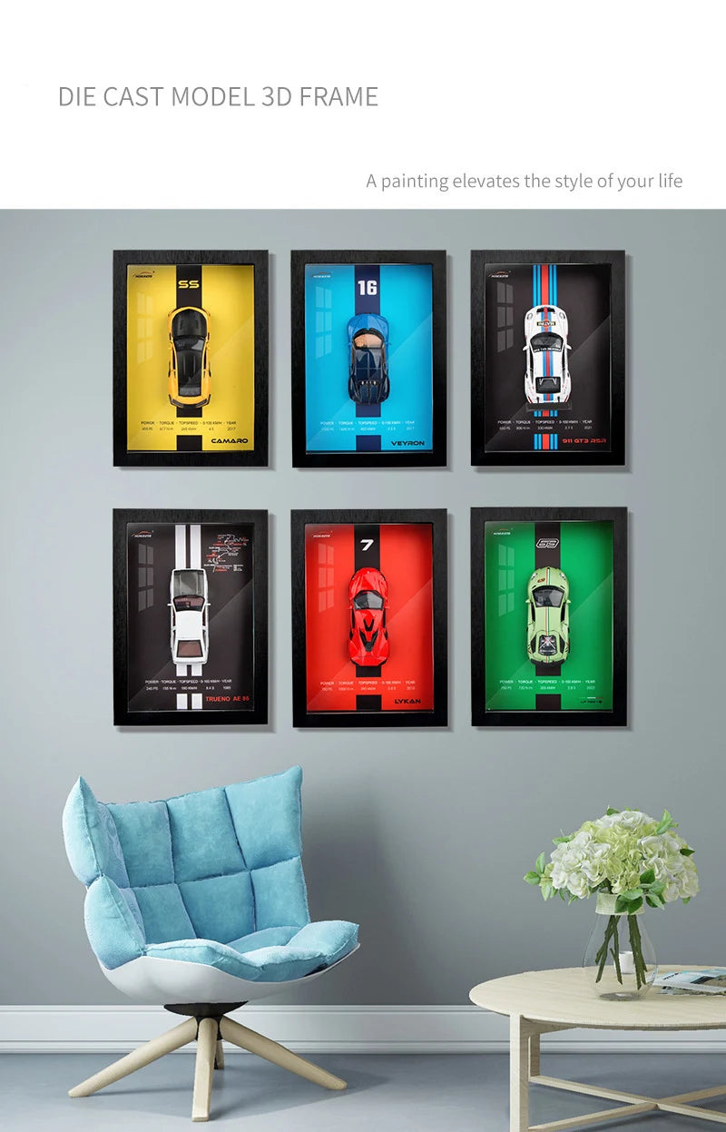 1:32 Sports Car Photo Frame